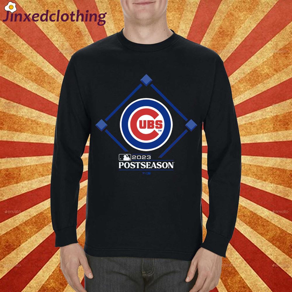 Official Chicago Cubs Fanatics Branded 2023 Postseason Around The Horn T-shirt 